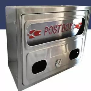 스텐 우편함알찬 소형 철제우편함 벽걸이우편함