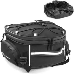 Yemanren-KK 오토바이 투어 팩 여행-팩스 테일 백 리어 랙 방수 18L-20L 수하물 도구 보관 로드 스트리트