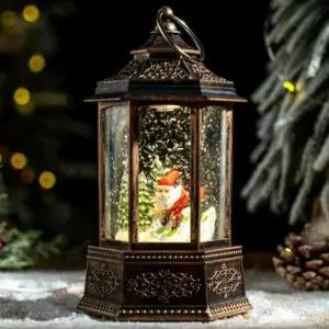 ( )LED 앤틱랜턴워터볼 크리스마스 스노우볼 오르골 무드등 인테리어 소품