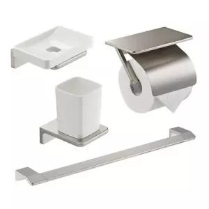 액세서리 용실속품 사틴 욕실 윈도우 세트 4종 세면대 칫