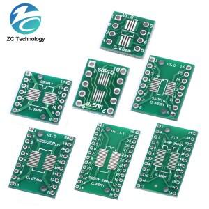 SOP8 SOP10 20 24 28 56 턴 DIP IC 어댑터 소켓 TSSOP SOIC PCB 보드 컨버터 플레이트 0.65mm 1.27mm
