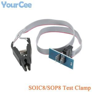 프로그래머  클립 SOP8 SOIC 8 DIP8 핀 IC 클램프 일반 폭 및 좁은 번