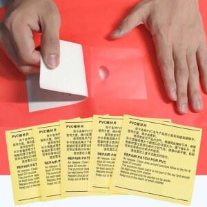 청보호테이프 방수 투명 자기 접착 스티커 헝겊 패치 야외 텐트 수리 테이프 풍선 플로트 에어 침대 패치 키트