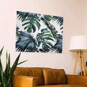 캔버스인쇄 거실 캔버스그림 패브릭 몬스테라 인테리어 액자 S 림액자