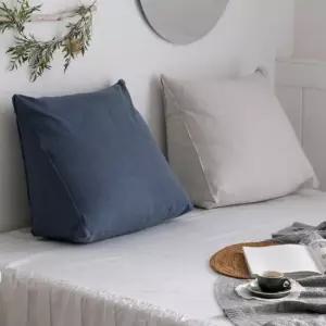 힐링 선염면 삼각 등쿠션 헤드쿠션(7color)