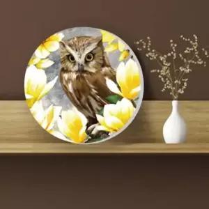 부엉이 그림 풍수 꽃 목련 액자 그림드림 6Owl-ci30C 부자되는그림