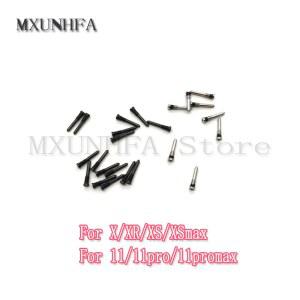 2pcs 하단 나사 iPhone 11 12 13 14 15 Pro Max Mini X XR XS Dock 커넥터 나사 액세서리 수리 볼트 부품 교체