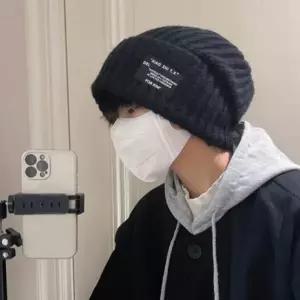 남성 부드럽고 겨울 니트비니 여성 3컬러 포근한 DEL