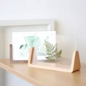 인테리어 우드 클리어 프레임 6x4 탁상액자