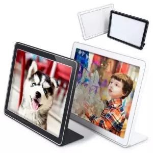 홍보판 A4 슬라이딩 프레임 쇼케이스 포토 액자 탁상 POP 슬라이딩액자