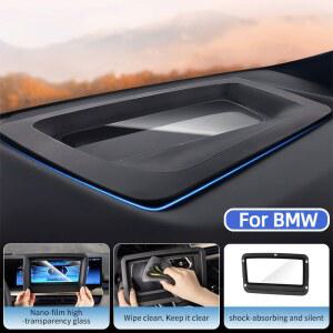 자동차 HUD 디스플레이 커버 BMW Series5 G60 X1 U11 X3X4 X5X6X7 G01 G02 G05 G06 G07 자동 헤드 업 디스플레이 화면 보호 액세서리