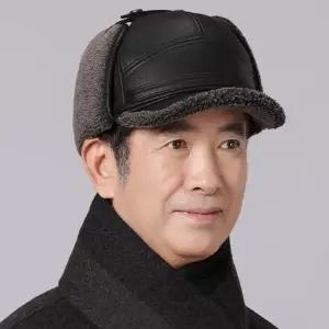 겨울모자 볼캡모자 3컬러 겨울 귀달이 방한모자 중년남성 방한 인조퍼