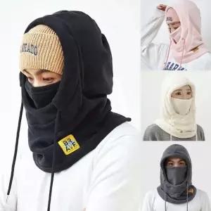 남성 여성 겨울 외출 아웃도어 후드 포근 넥 워머 라이딩 후드넥 겨울넥 넥워머 모자