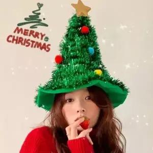 (선택 단품)홈파티 크리스마스 파티용품 트리모자_23929970