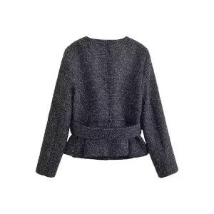 겨울 여자정장세트 트위드 코트+치마바지 세트 ible4