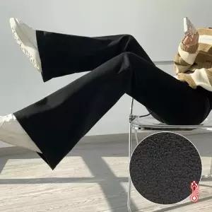 여성 부츠컷 트레이닝 팬츠 / 기모 밴딩 와이드핏 롱팬츠