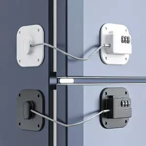 냉장고 시건장치 무타공 자물쇠 다이얼 비밀 번호키