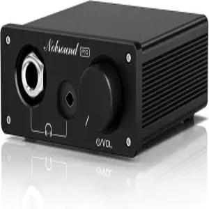 노브사운드 P10 하이파이 헤드폰 증폭기 1100mW 출력 (24 u2013600 ω) u2013 30V 부스트 RCA /3.5mm 입력