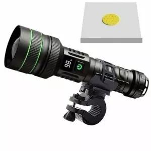 화이트레이저칩 전조등 자전거라이트 후레쉬 줌 X1 랜