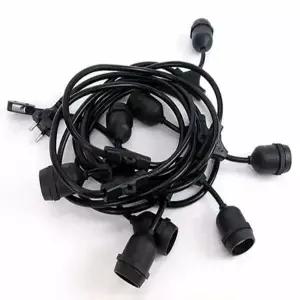 5M 텐트 루프탑 캠핑 스트링 조명 전구 경관 야외 오