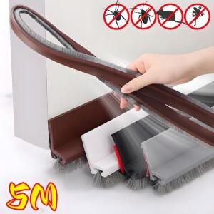 브러시가  도어 씰 드래프트 스톱은 소음을 줄여줍니다. 자가 접착식 하단  채우기 밀봉 스트립은 곤충 방