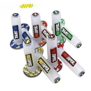 범용 바이크 오토바이 부품 개조 핸들바 고무 오프로드 투명 커버 차량