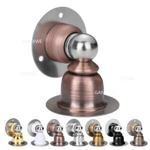 도어 캐치 스틸 자석 정지 마그네틱 스톱퍼 드릴링 홀더 없음 여러 단색 스테인레스 가구