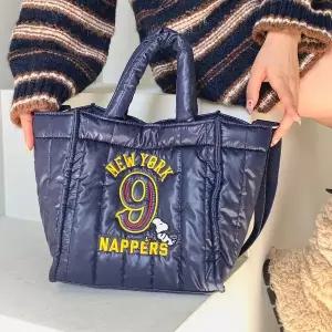 |KHB410F|여성용 미니 퀼팅 도트 가방 캐릭터 자수 디자인