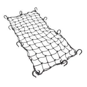 x 화물망, 후크와 블랙 파워타이 조절 30인치 메쉬, 15인치 10개의 가능한 탄성 타이트 2인치