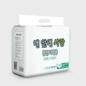 성인팬티형기저귀 대형(L/XL) 노인 요실금10개(1팩)