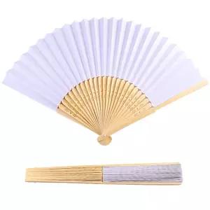합죽선 (10개) 전통 접이식 부채 그리기 부채 만들기