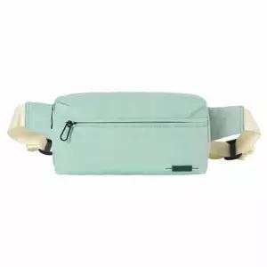 민트- 스퀘어 캐주얼 힙색 웨이스트백 운동 외출 캠핑