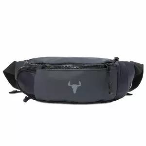 블루- 야외 활동 힙색 보조백 크로스백 생활방수