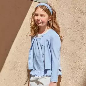 [롯데백화점]로엠걸즈 간절기가디건+나시세트RGSM25F1Q