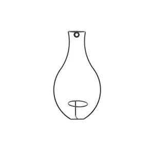 고품질 벽걸이 엔틱 인테리어 와이어 화병 꽃병 꽃꽃이화병 세라믹 감성소품 WFHPZ26