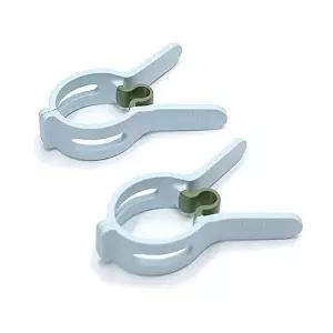 [이케아]고품질 SLIBB 슬리브 대형 빨래집게 블루그린 2P 빨래 야외 WFHPZ4Z