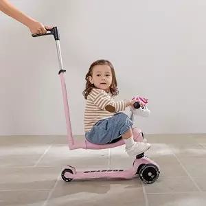 [파파스토이]알파카 퍼스트 킥보드 3in1 탈부착식 어린이 유아 씽씽이 붕붕카 (부모조향핸들바 포함)