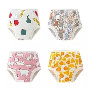 [MK]NEW 앙증맞은 순면 배변훈련팬티 4종세트 205843