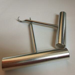 스테인레스 스틸 라켓 스트링 풀러 스트링 머신 스트링 도구 테니스 스트링 후크 배드민턴 T 자형