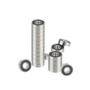 보서 20개, 608 2RS 볼 베어링, 베어링 스틸 및 이중 고무 밀폐 미니어처 딥 그루브 8 x 22 7mm 스케이트보드, 롱보드 또는 3D DIY 프로젝트용