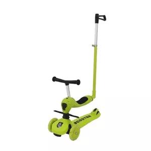 [파파스토이]알파카 퍼스트 킥보드 3in1 탈부착식 그린 어린이 유아 씽씽이 붕...