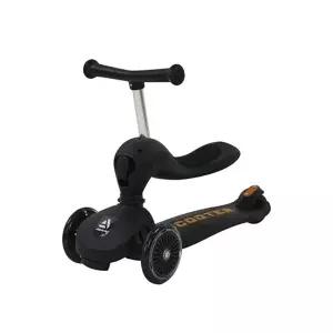 [파파스토이]알파카 퍼스트 킥보드 2in1 탈부착식 블랙 어린이 유아 씽씽이 붕...