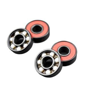 IROHOGCL 4pcs 608RS ABEC-11 고속 볼 베어링 8 * 22 7 8x22x7mm 하이브리드 세라믹 스케이트보드 휠 강철