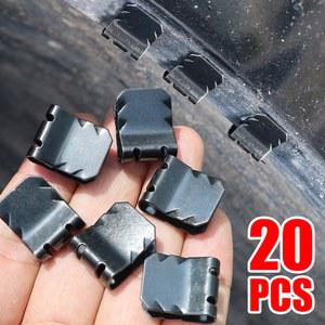 자동차 머드 가드 고정 클립 자동 엔진 가드 U 자형 버클 클램프 오토바이 트럭 펜더 금속 고정 버클 패스너 철 부품