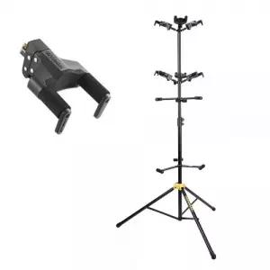 6단 Kmt218 거치대 기타스탠드 오토그립 베이스스탠드
