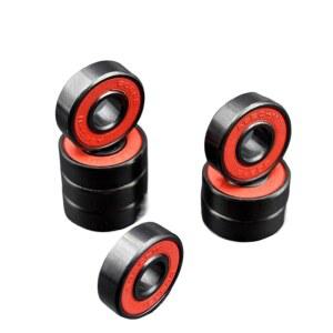 8pcs 608-2RS 하이브리드 세라믹 볼 베어링 스케이트보드 휠 강철 ABEC-11 고속 8 * 22 7 8x22x7mm