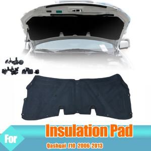 프론트 엔진 후드 단열 패드 방음 코튼 매트 커버 내화성 폼 닛산 캐시카이 J10 2006-2013 용
