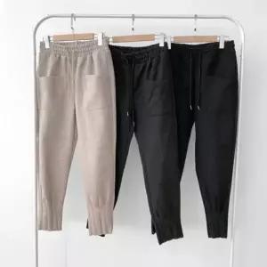 기모 팬츠 방한 3색 여자 모직 한파 겨울 겨울 현장 일복 바지 바지 팬츠 배기 여성