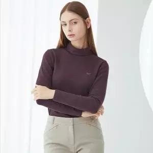 [하프클럽/울시]25FW 여성 듀스텍스 하이넥 기모티셔츠 4종세트 APWSTS25W60W