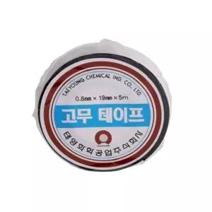 고품질 태영 고무 테이프 19mm x 5M 절연테이프 실링테이프 충진테...